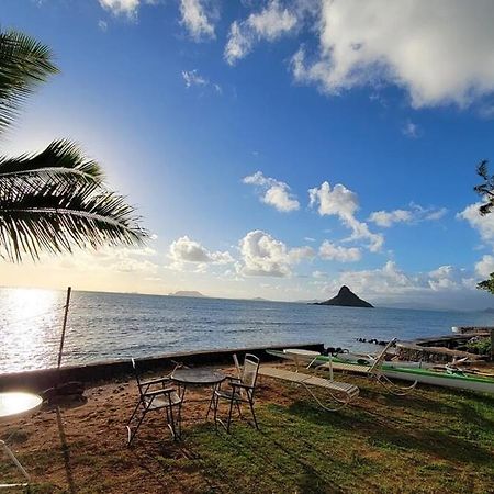 1Br With 1Ba Oceanfront In Beautiful Kualoa Vila Kaneohe Exterior foto