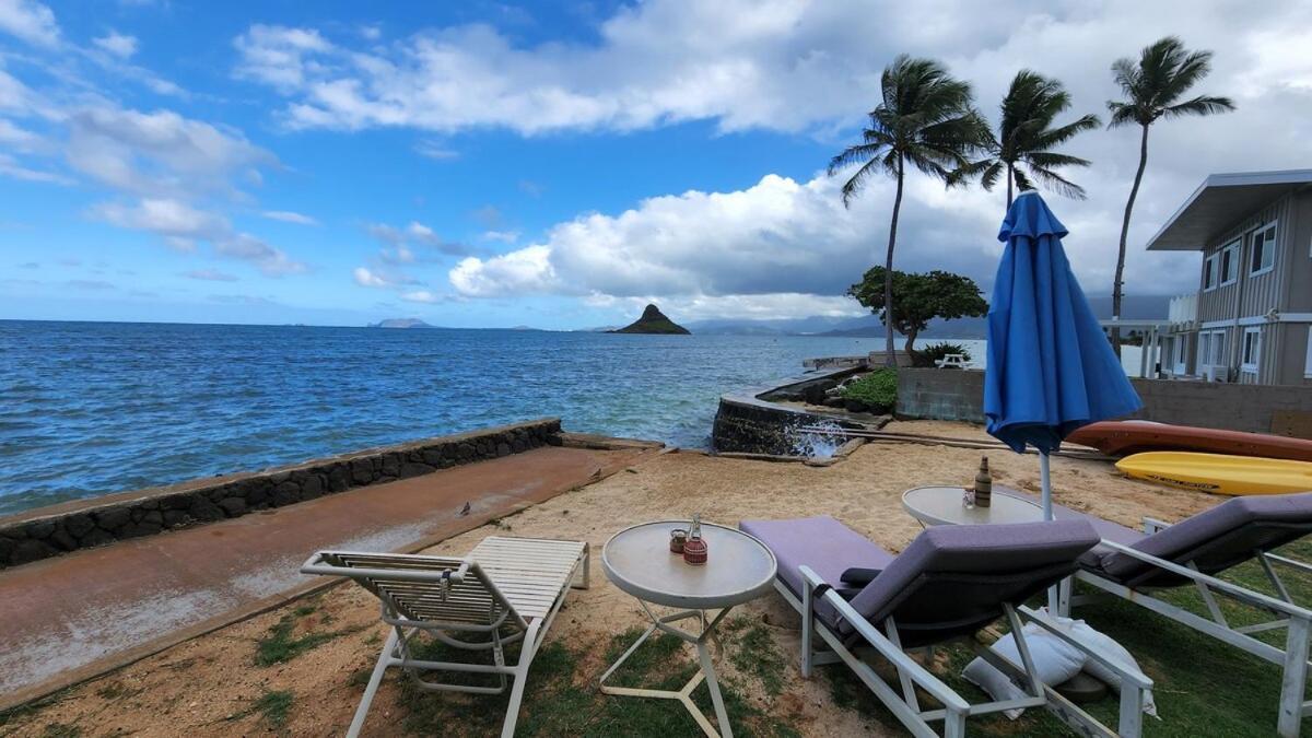 1Br With 1Ba Oceanfront In Beautiful Kualoa Vila Kaneohe Exterior foto