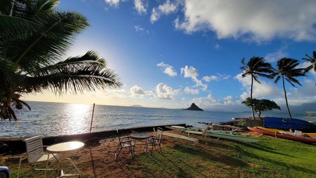 1Br With 1Ba Oceanfront In Beautiful Kualoa Vila Kaneohe Exterior foto